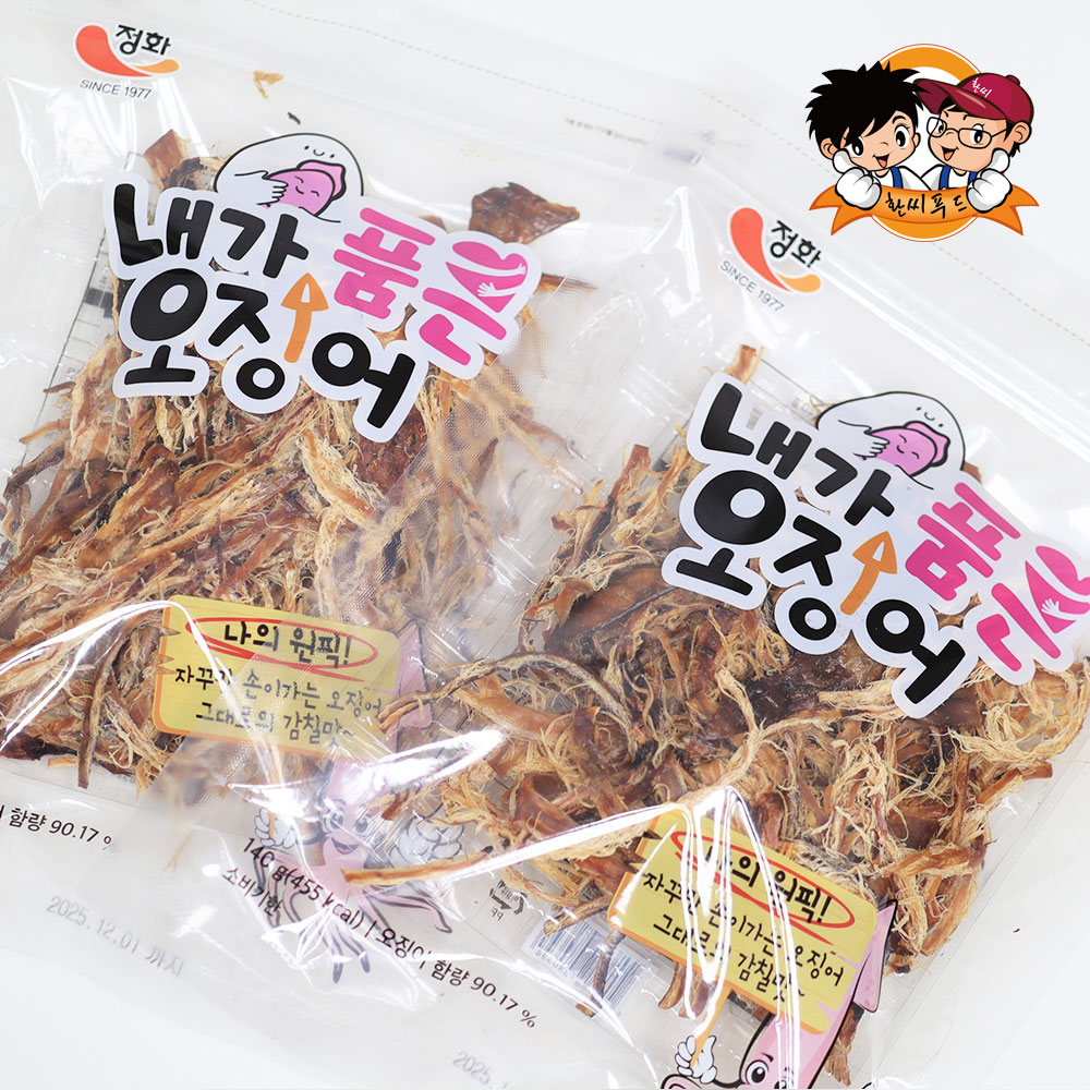 정화식품 내가 품은 오징어 140g 오징어몸통 : 환씨푸드