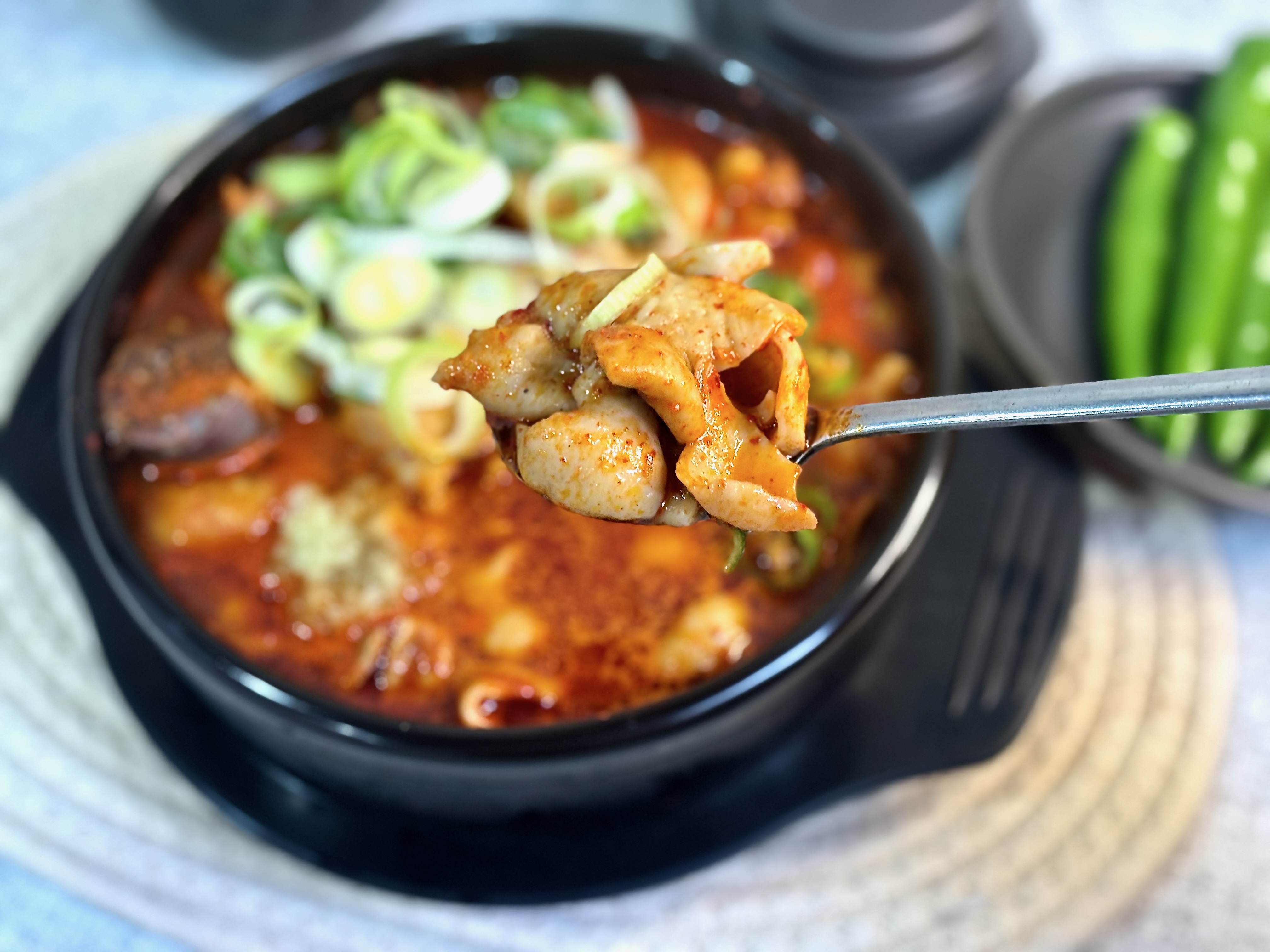 진순대곰탕 곱창순대국 2인분 곱창 전골 맛집 밀키트 캠핑 : 진순대곰탕