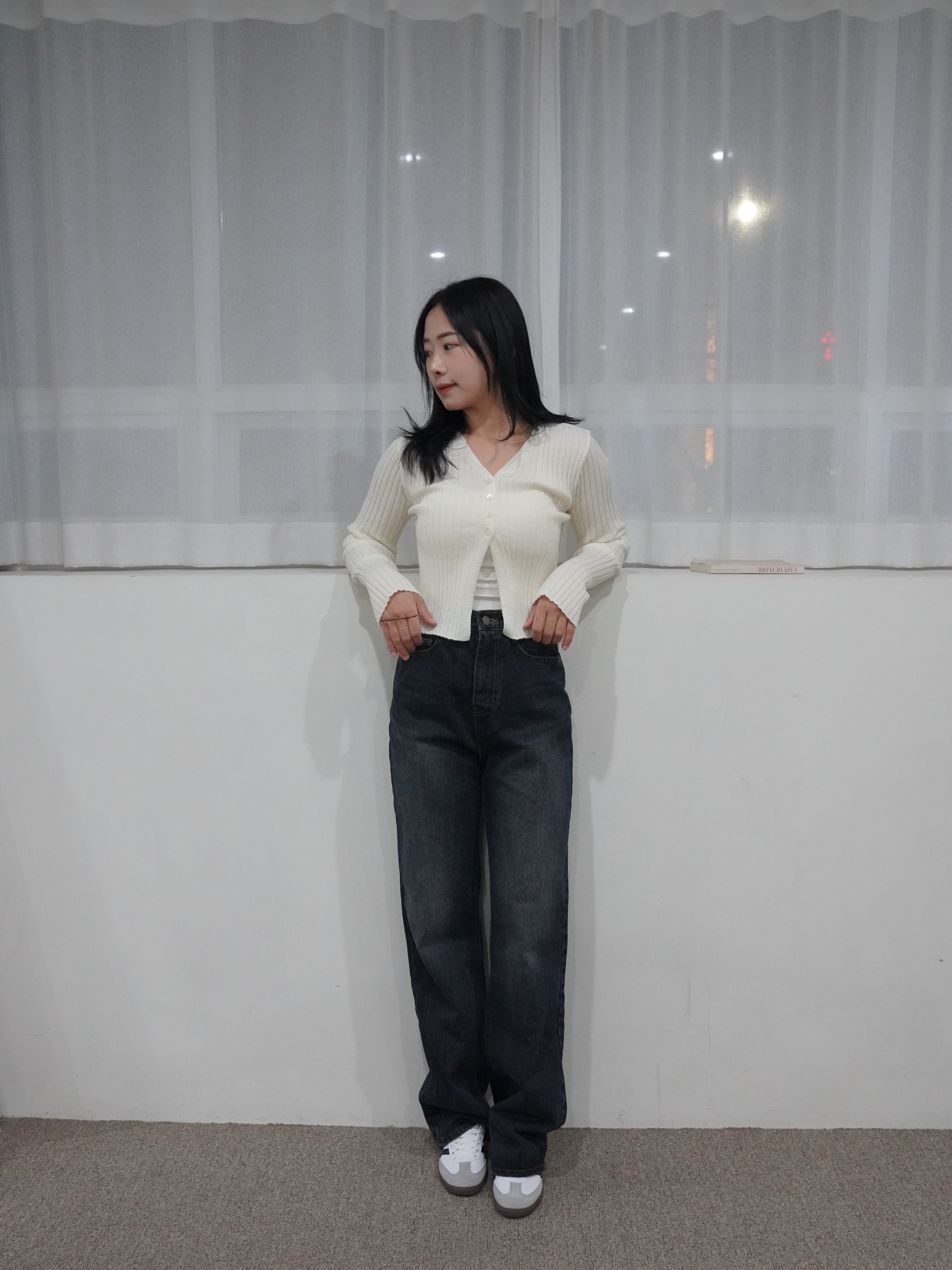 딥 실루엣 청바지 : 연테라피