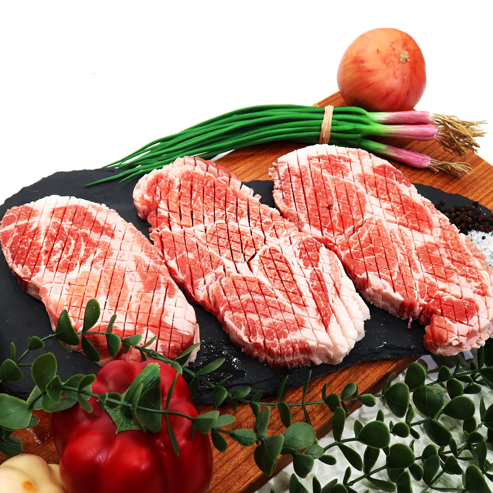 (배터짐) 국내산 참돈 벌집  돼지 목살 2kg 구이 오겹살 항정살 뒷고기 삼겹살 : 배터짐