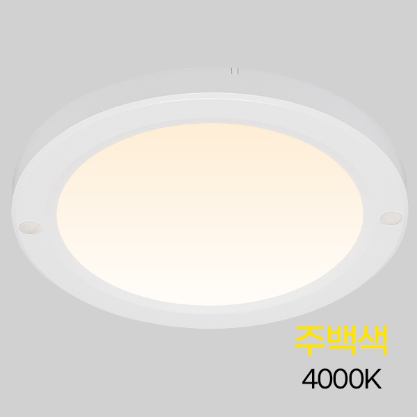 엣지 원형 LED 직부등 20W 220mm(8인치) 베란다등 직부등 : 연서전기조명