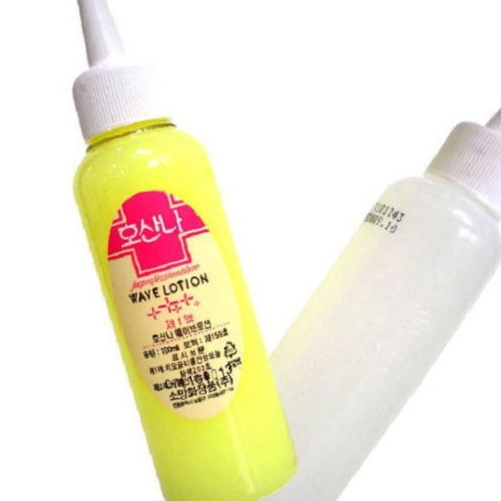 호산나펌 100ml 웨이브펌 파마약 헤어 머리 미용실 앞머리 긴머리 곱슬 : 제이티-샵