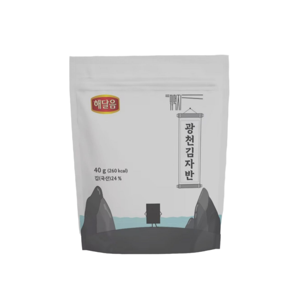 뭐먹지 광천김자반 40g x 10봉 : 63스토어