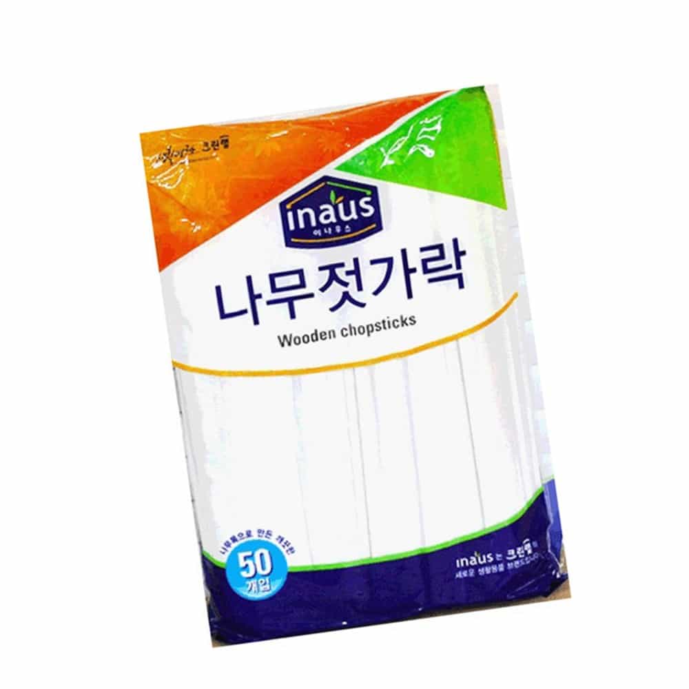 판다쇼핑몰 나무젓가락 50개입 일회용젓가락 : 판다쇼핑몰A