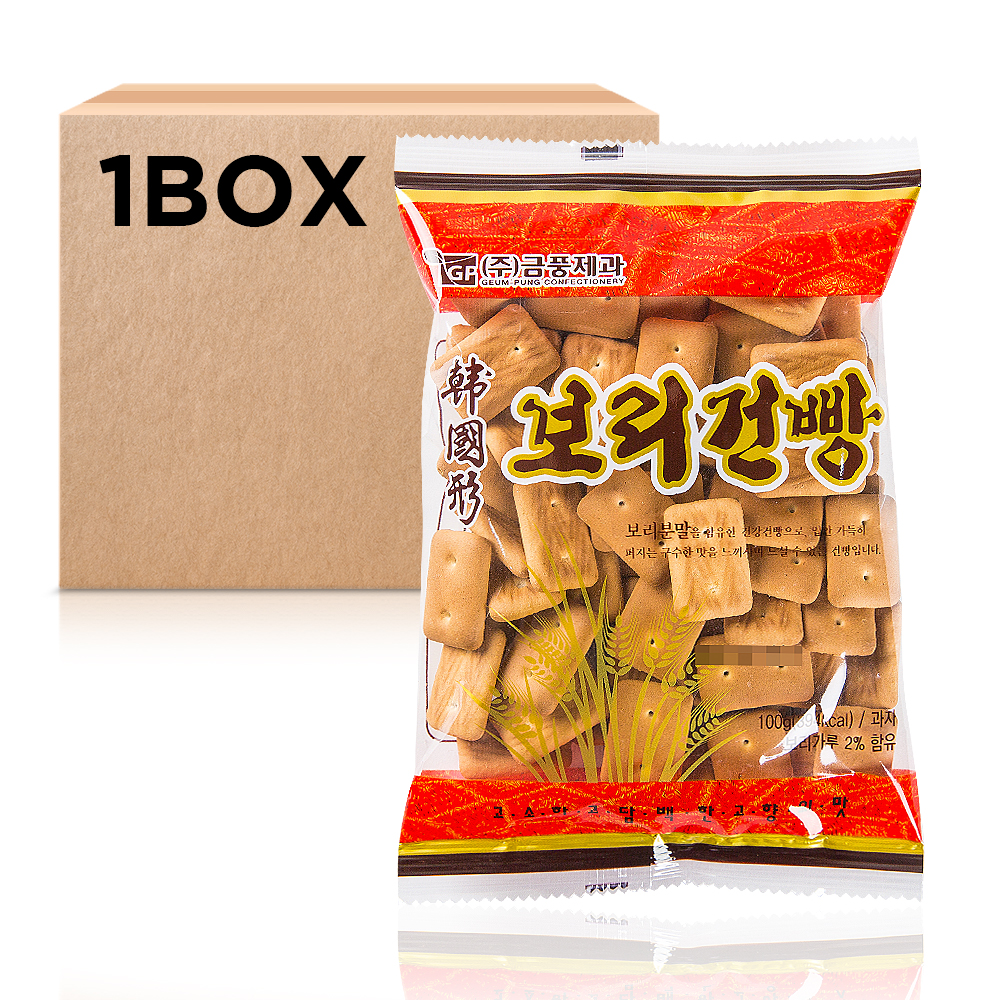금풍제과 보리건빵 100g 30입 : 비플리마켓