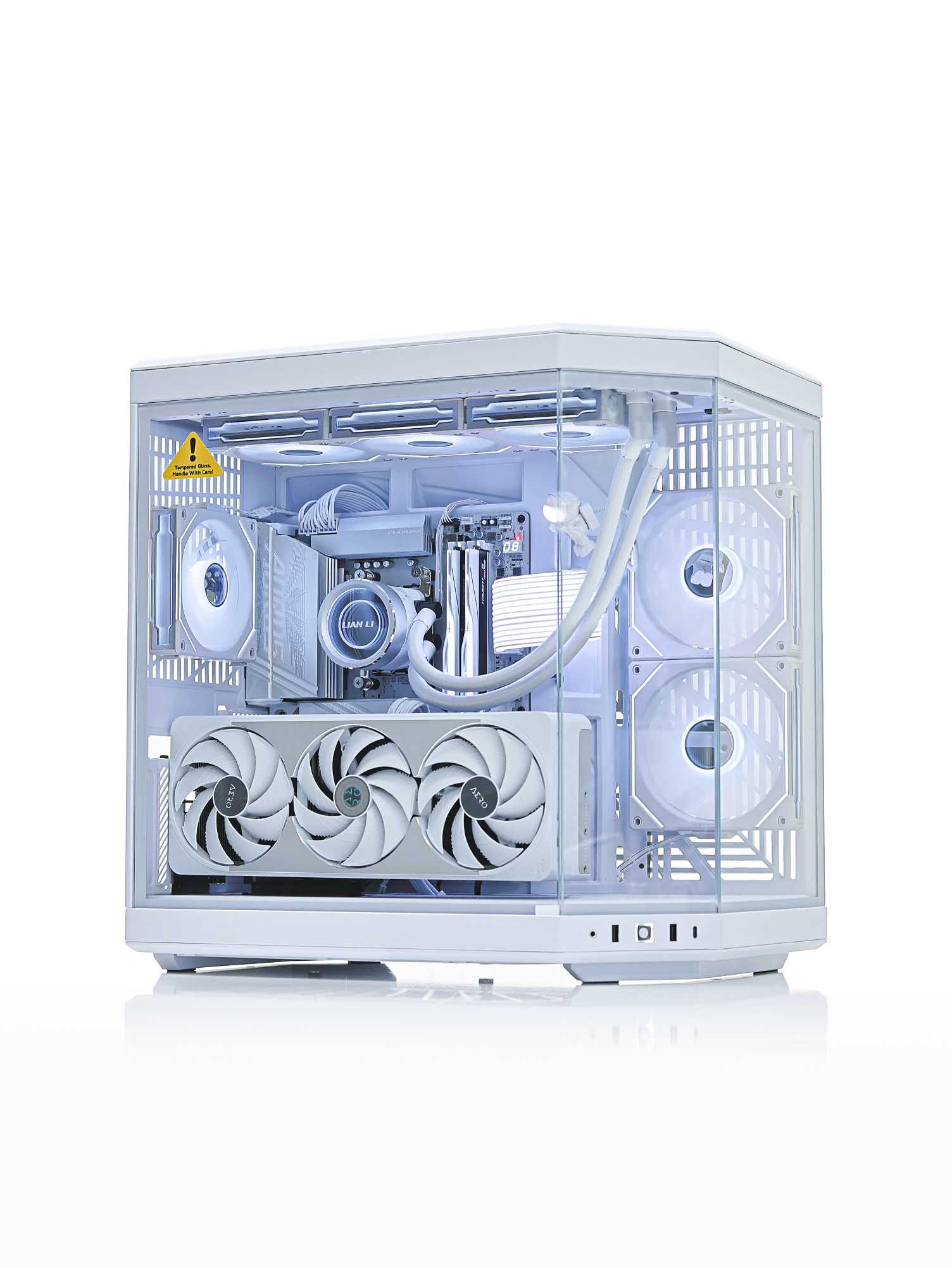 Y70 스노우 화이트 감성 PC / RTX  5080 5070Ti 5070 RX9070XT : 영이네컴퓨터