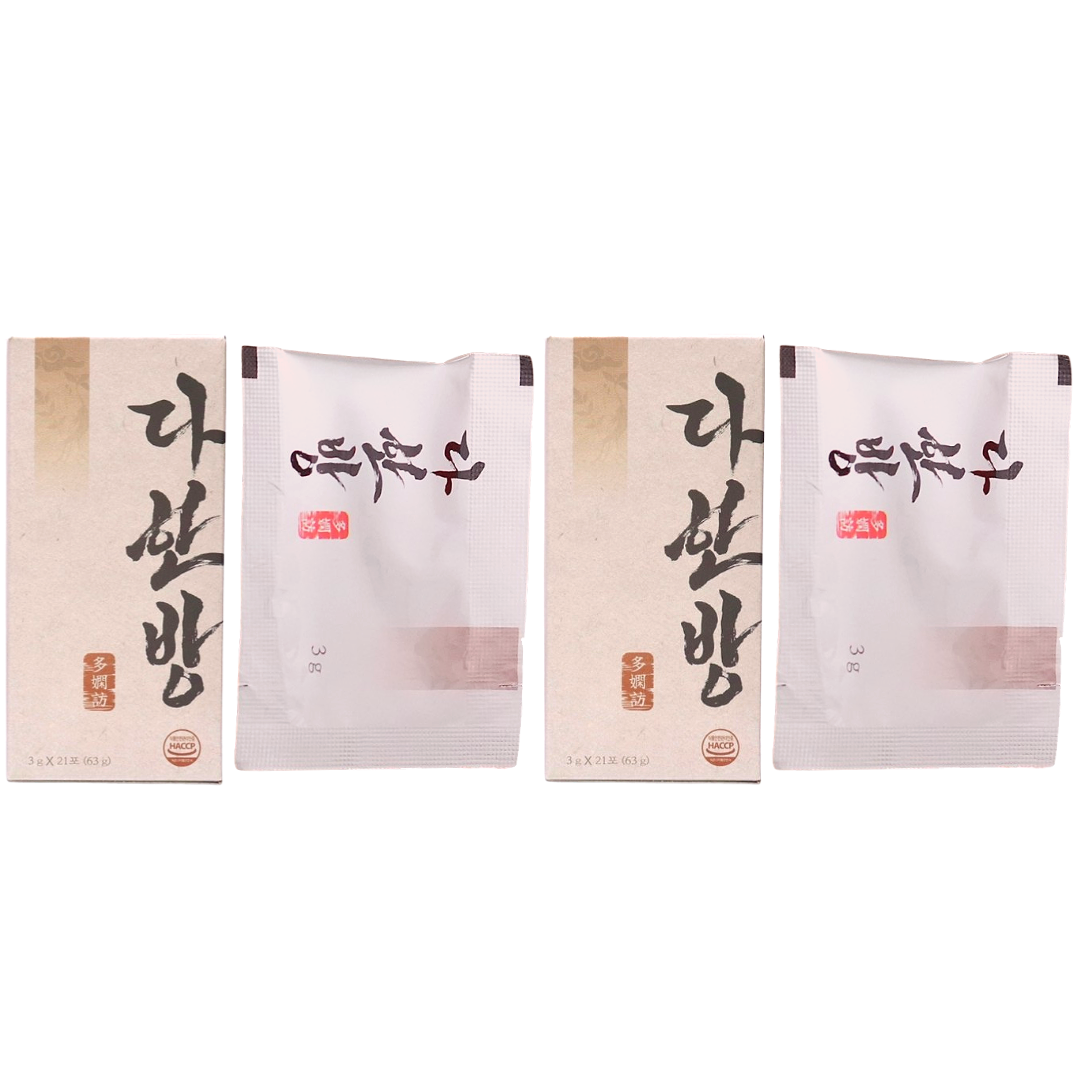 다한방 차전자피 식이섬유 21포 2박스 : JUNJENY