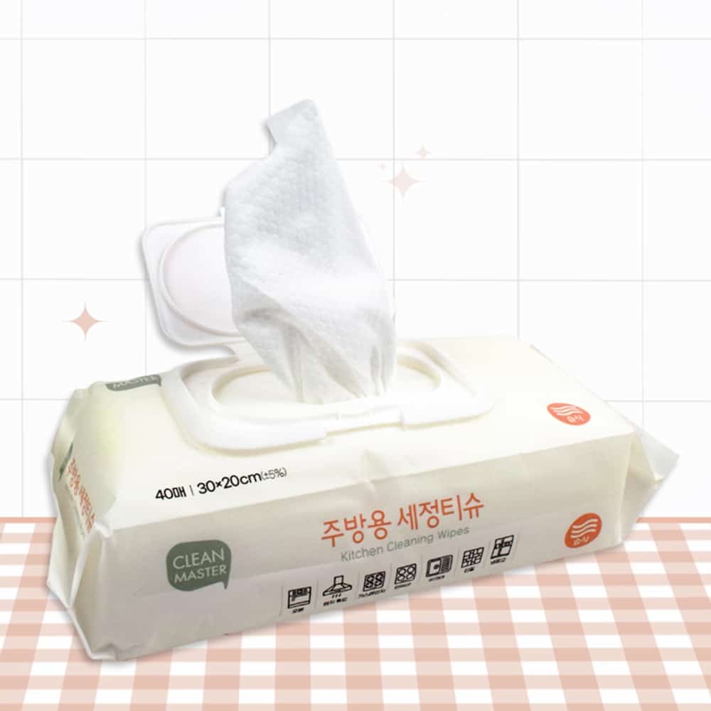 주방 세정티슈 40매 위칙세정티슈 : 아일이앤씨