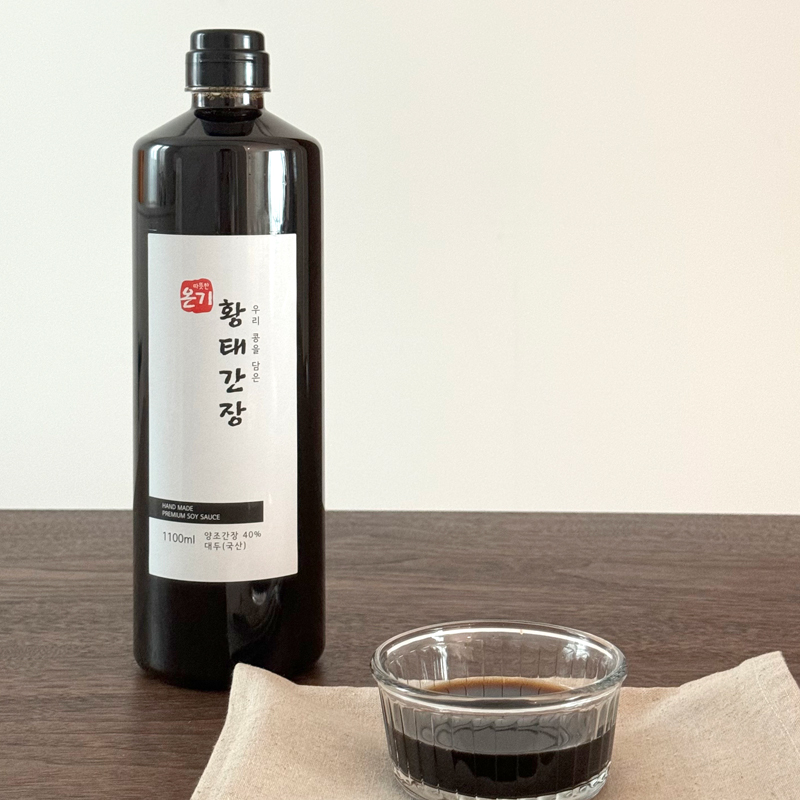 [프리미엄][국산콩]온기 황태간장 (1100ml) : 자연을닮은우리아이밥상뽀뽀뜨