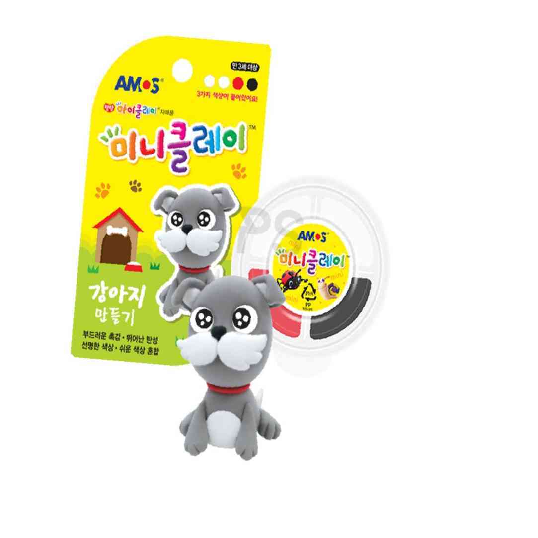미니클레이 강아지만들기 미니어쳐클레이 클레이아트재료 키즈클레이 : 셀 커머스