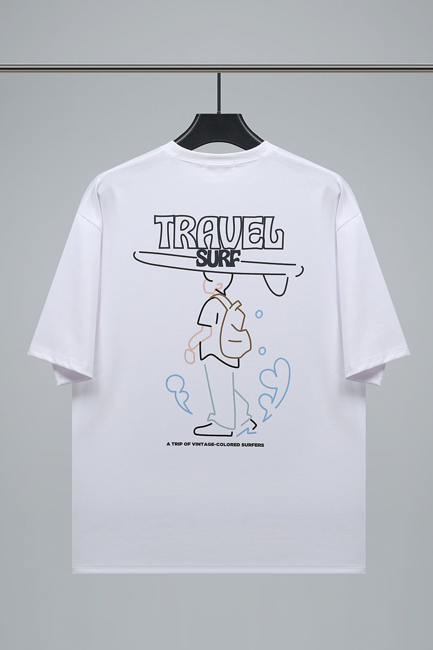 2025S/s Daily Casual - Vintagr 서핑 반팔티 06 : 한결처럼