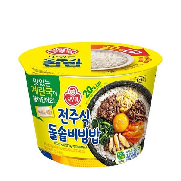 오뚜기 컵밥 전주돌솥비빔밥270g (계란국) x 12개 (1박스) 외 23종 골라담기 : 오뚜기 다모아