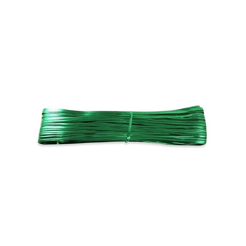 빵끈 칼라타이 / 선물 PVC 코팅 포장 철사 / 크라프트지 금색 은색 핑크 초록 빨강 : 에스케이리본