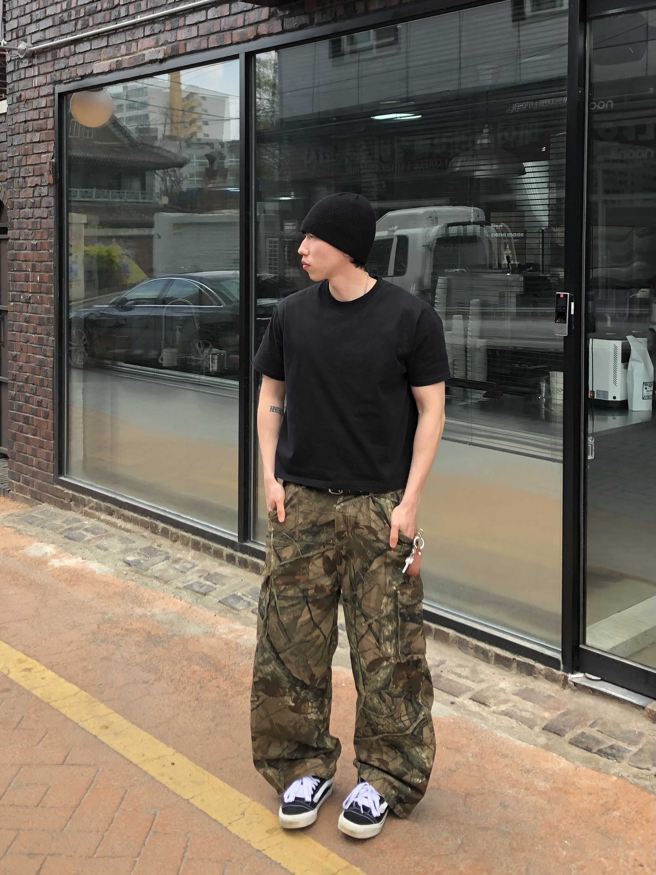 리얼트리 세미와이드 팬츠 : 해피어스
