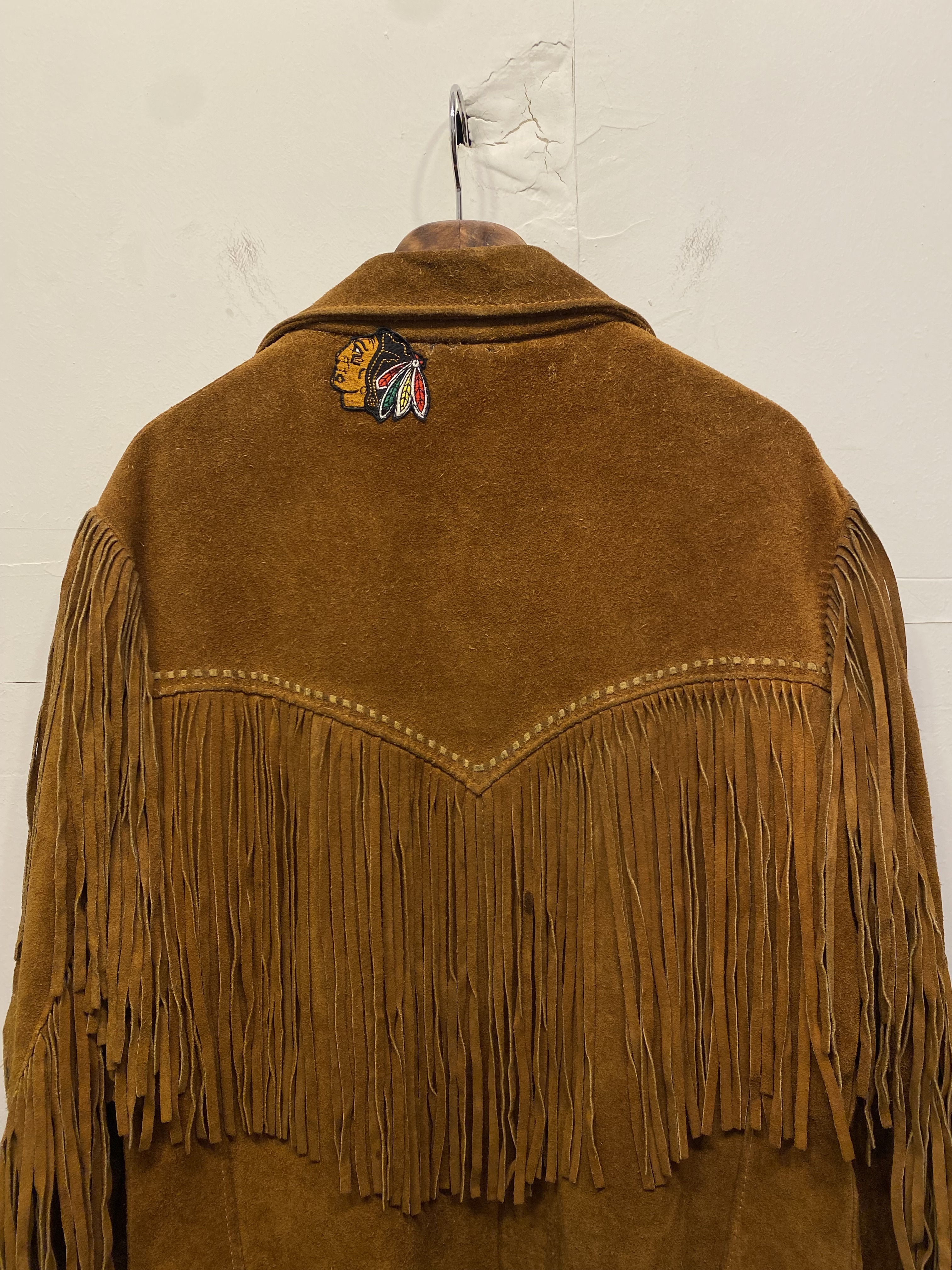 60s USA Suede Fringe 웨스턴 자켓 : 메시아맨션 대전 빈티지샵