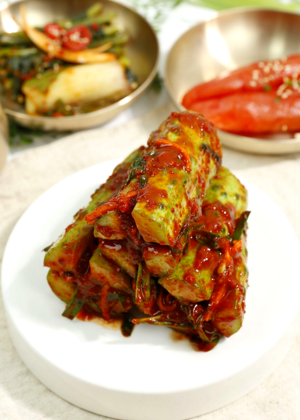 국산 아삭 오이소박이 철구네반찬 특상 오이김치1kg : 철구네반찬