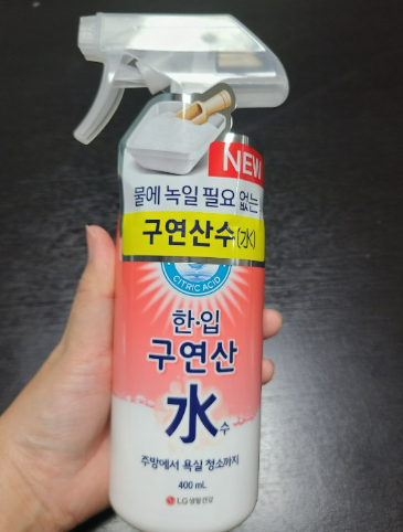 엘지생활건강 한입 구연산 수 400ml : 주식회사 도매창고