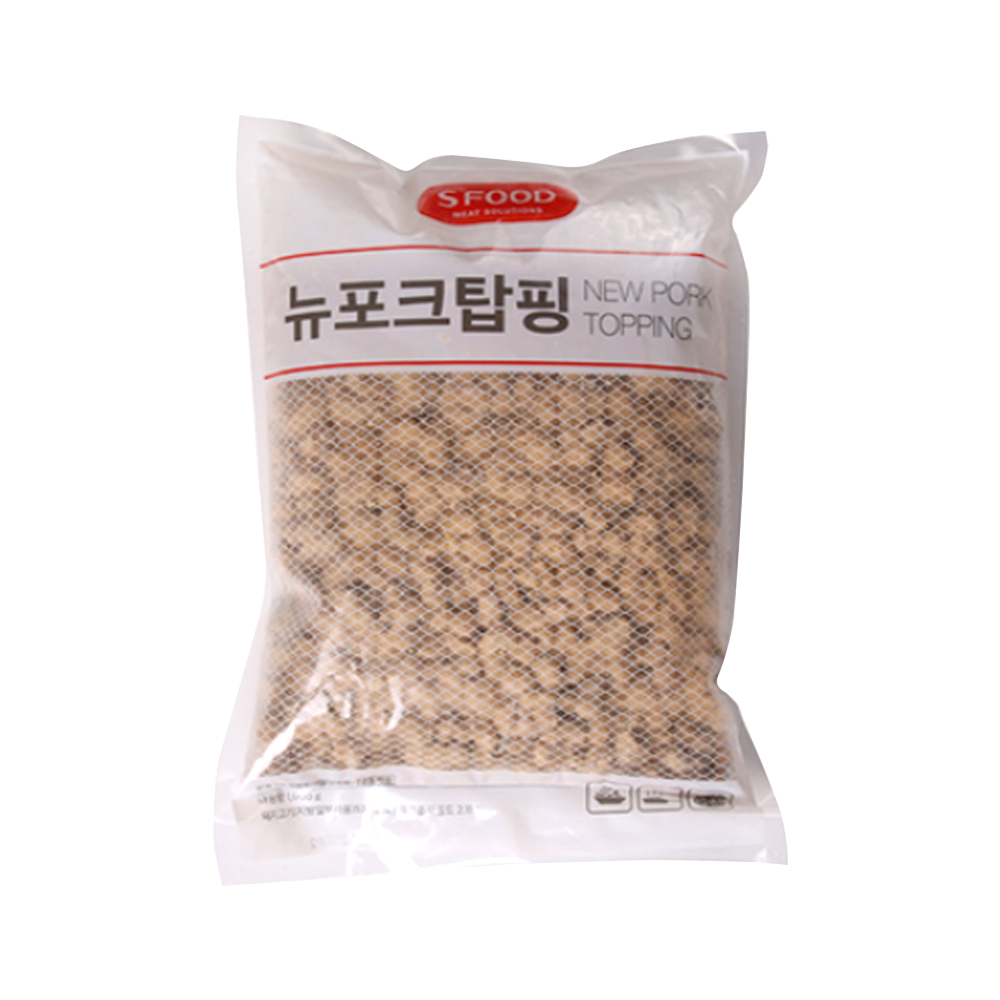 [대디스] 에쓰푸드 뉴포크탑핑 1kg 냉동 : 대디스마켓