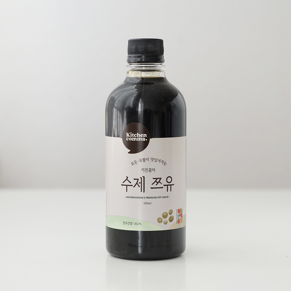 키친콤마 수제쯔유 깊은 국물맛을 내는 소바 우동 간장 : 키친콤마