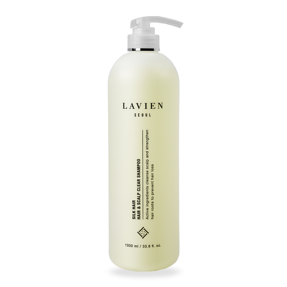라비앙 실크헤어 헤어엔스칼프 클리어 약산성 탈모 샴푸 1000ml : 스마트Living