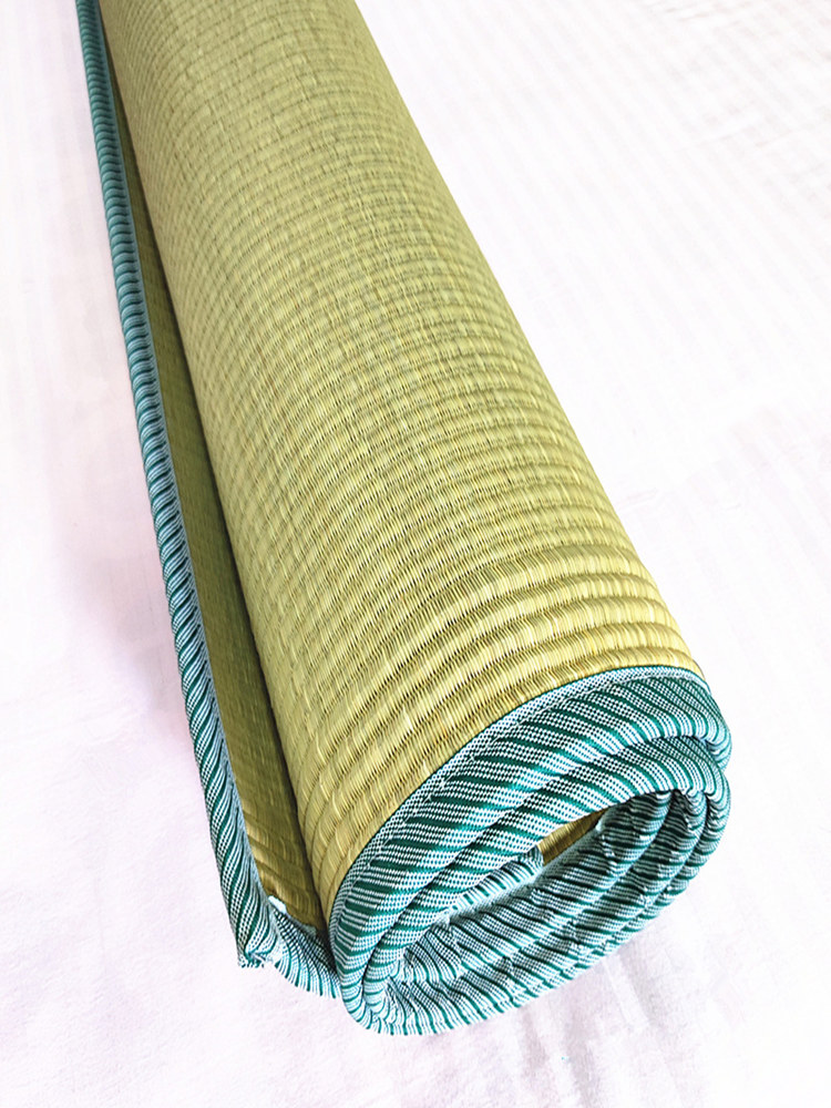 화문석 돗자리 수면 매트 밀짚 대자리 100cmX195cm 그린 요가 바닥 대나무 그림과 같이 1 0m 3 3인치 침대 : 오시리스1