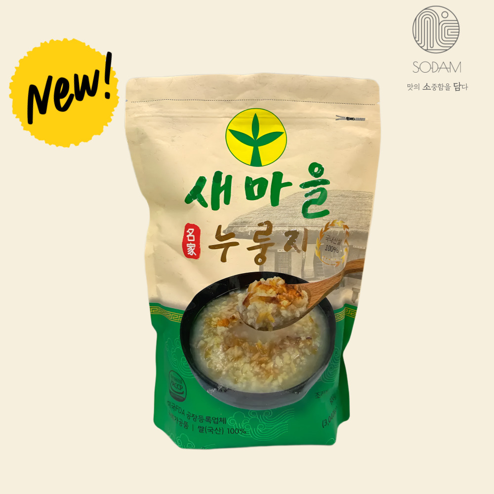 새마을누룽지 국산 백미 가마솥 누룽지 800g : 소담푸드 누룽지