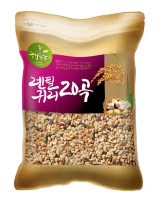 현대농산 렌틸콩 귀리 혼합 20곡 5kg 혼합곡 : 영앤윌