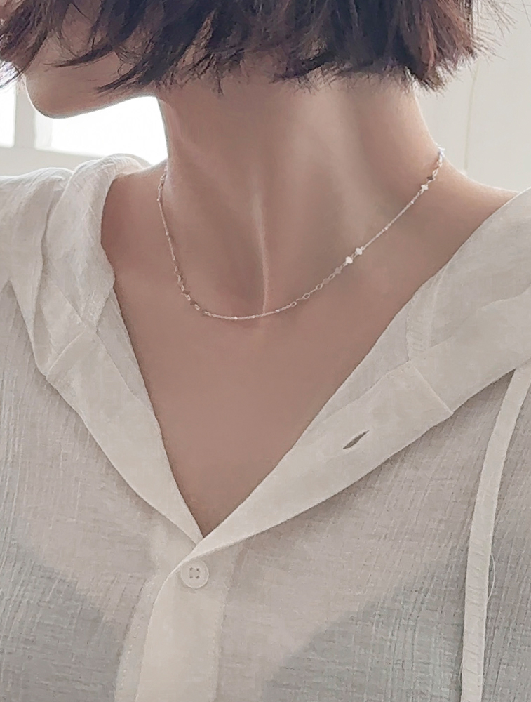 스페이스 라인 목걸이 Space Line Neckless : 주식회사 더팩더널드