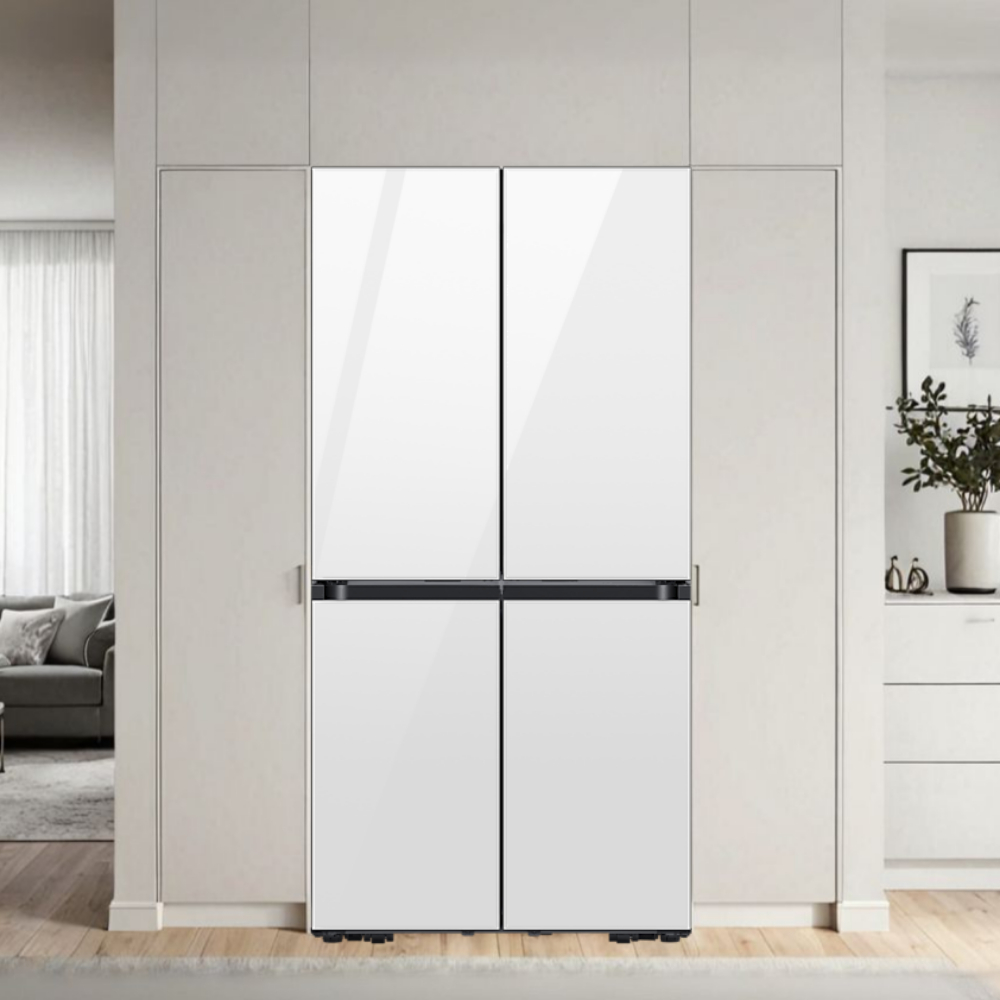삼성 키친핏 Max 4도어 냉장고 640L 클린 화이트(RM70F63R2W) : 미스터파워