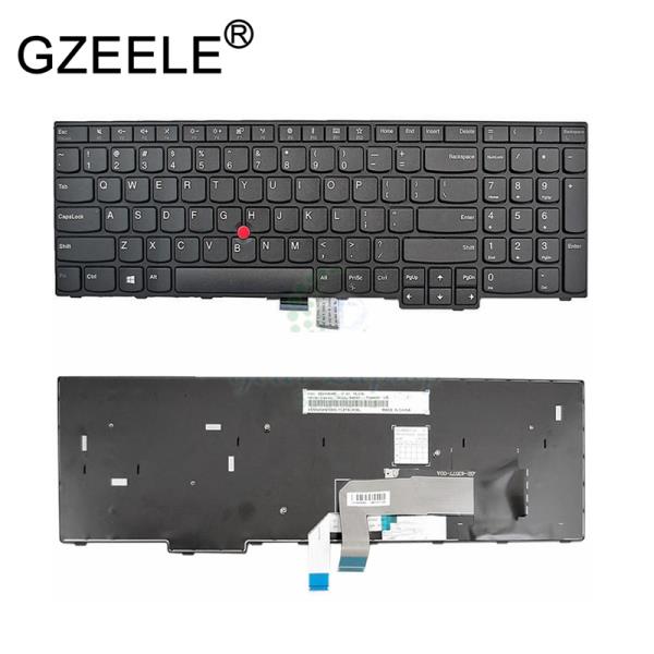 미국/FR/GR/IT/RU/SP/TR/UK/BR Lenovo Thinkpad E570 E575 새 노트북 키보드 : 레오존