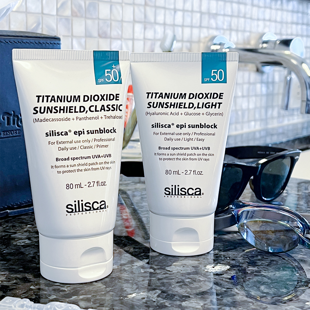 실리스카 선크림 이피아이 클래식 라이트 톤업 80ml / SPF 자외선차단제 : 골드인스킨