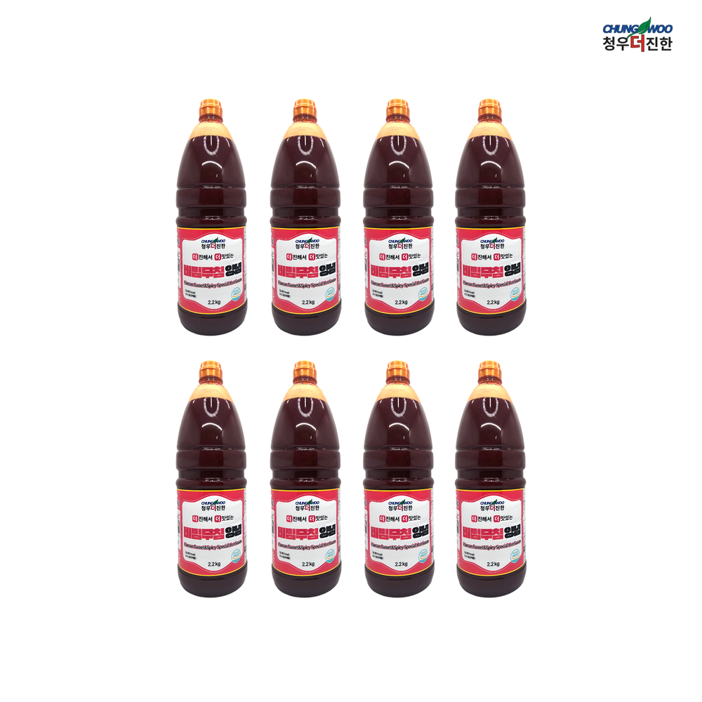 (박스) 청우 더진한 비빔무침양념 2.2kg 8개 : 퓨어푸드 PureFood