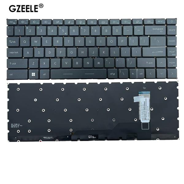 키당 RGB 백라이트 포함 RU/US/SP/GR 키보드, MSI GE66 레이더 10SF MS-1541 GS66 스텔스 10SD 10SE MS-16V1 : 레오존