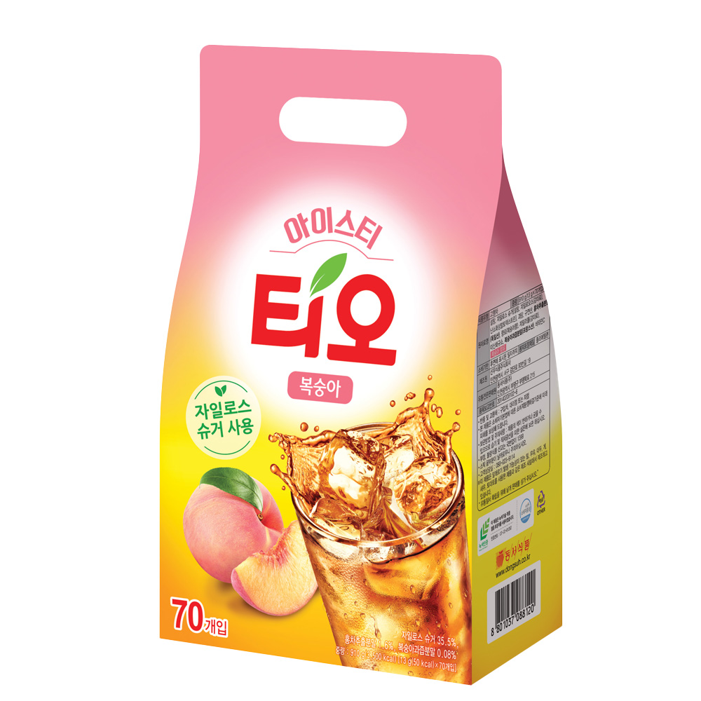 동서 아이스티 티오 복숭아 70T : 할인마트몰