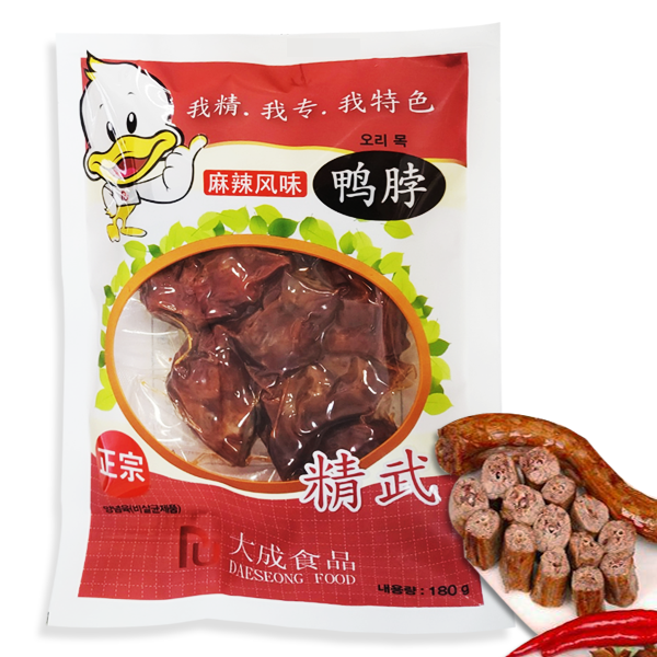 홍홍 중국식품 대성 오리목 180g 중국오리목 : 홍홍푸드몰