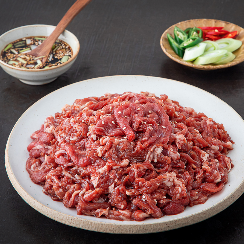 고급진 한우양념불고기 1kg (냉장) : 주식회사 고급진