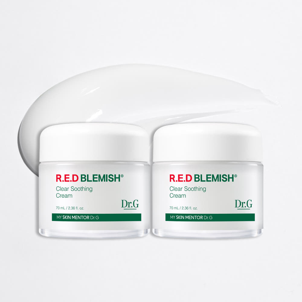 닥터지 레드 블레미쉬 클리어 수딩 크림 70mL (단지형) x 2개 : 고운세상 닥터지