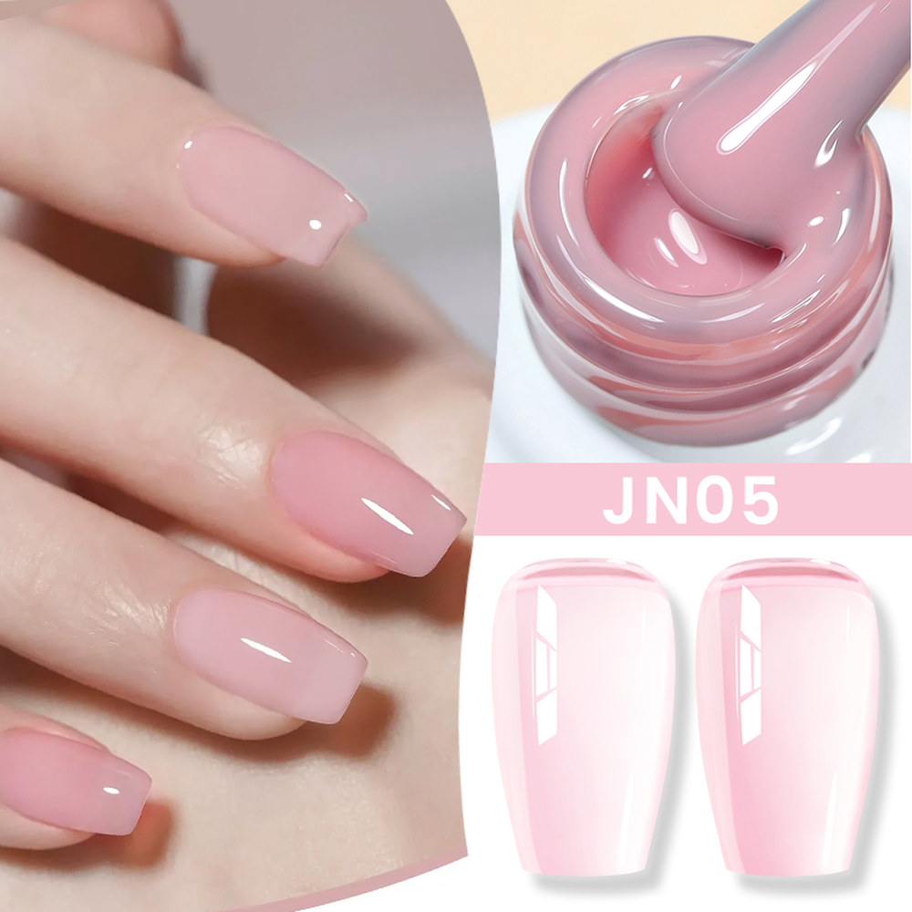 젤리 Home 바니시 핑크 네일 BORN 라이트 누드 매니큐어 아트 반투명 컬러 at 복숭아 UV PRETTY DIY 10ml 10 IN 1 Nail Gel1 : Hazelfive