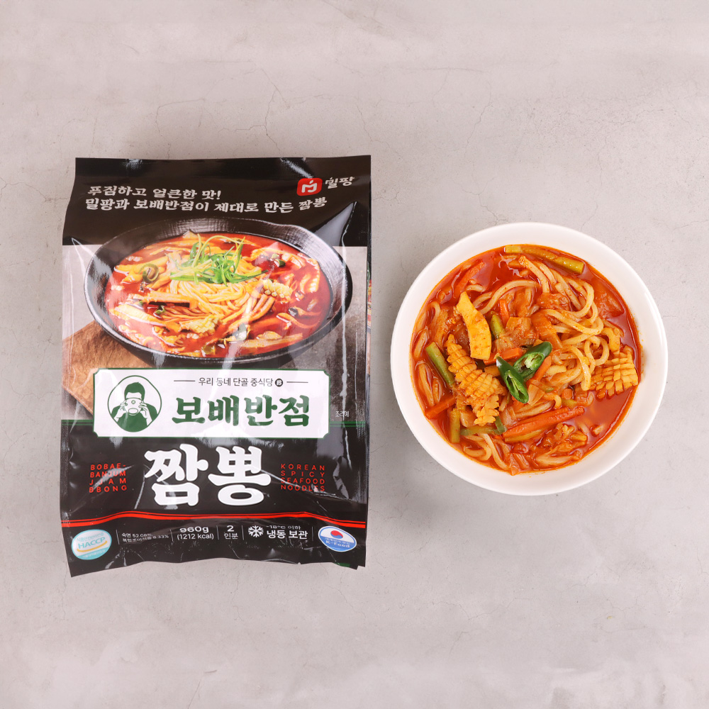 밀팡 보배반점 중화 해물 짬뽕 밀키트 2인분 : 밀팡 밀키트