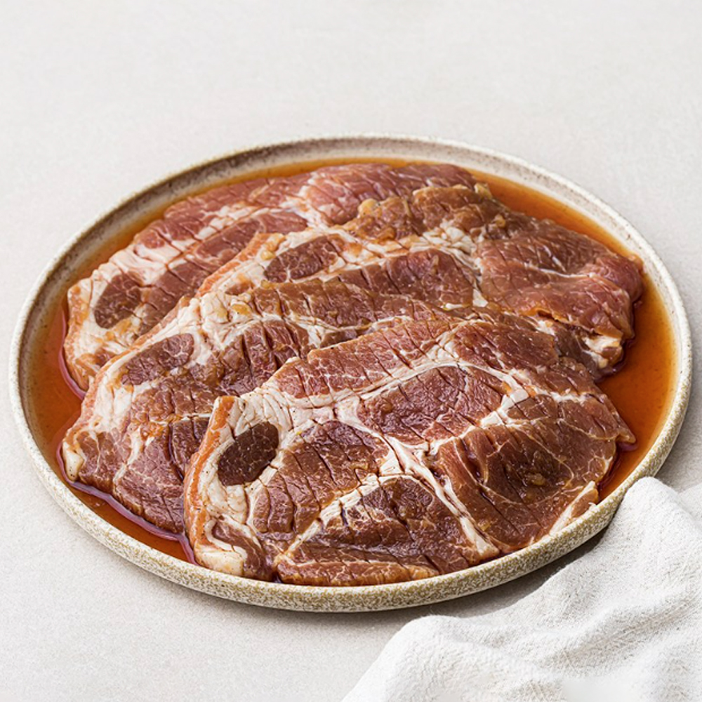 고급진 돼지양념목심구이 1kg (냉장) : 주식회사 고급진