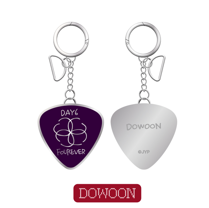 (당일발송 키링) 데이식스 DAY6 METAL PICK KEYRING - 2024 The Present 도운 : 팬덤뮤직