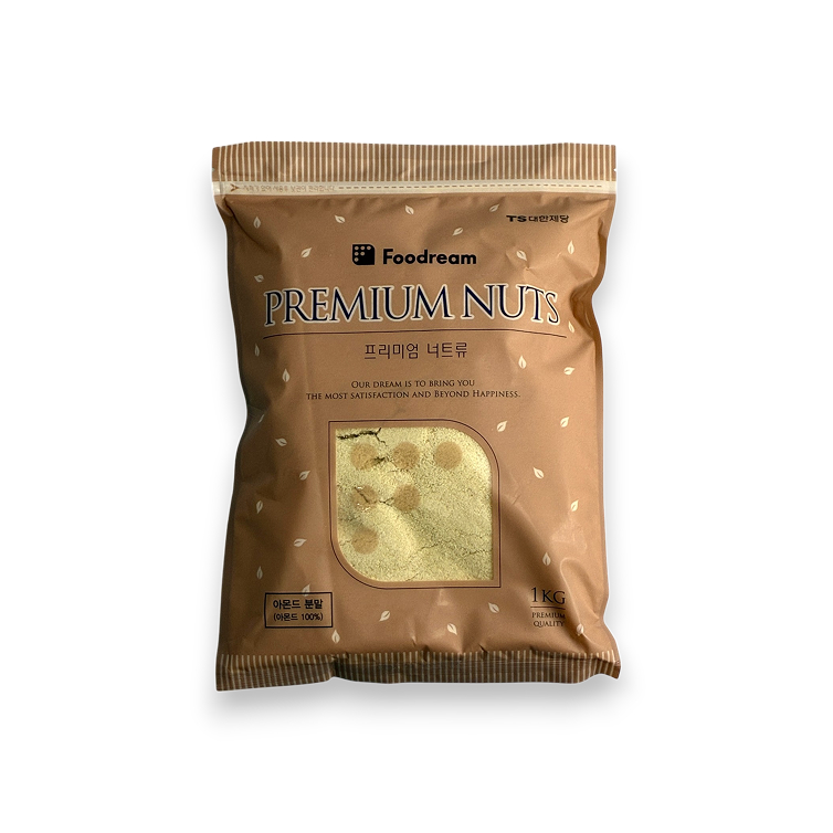 아몬드분말 1kg (아몬드 100%) 대한제당 푸드림 아몬드파우더 가루 : 원데이식품