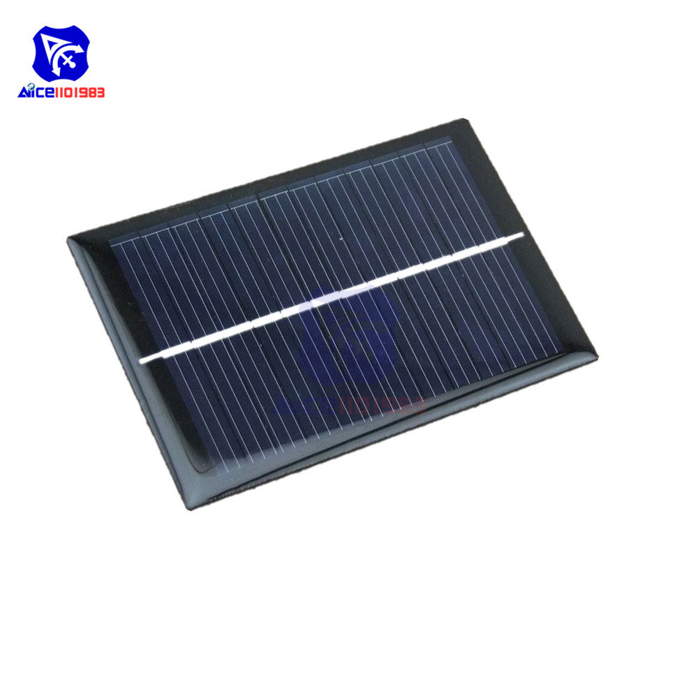 미니 태양열 전지 패널 6V 100mA 90X60mm 에너지 가정 과학 DIY 프로젝트 배터리 충전기 : liesell38