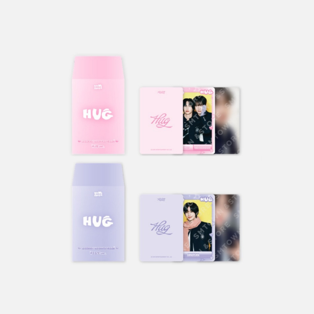 [RIIZE] 라이즈 허그 랜덤 포토카드 ‘HUG RANDOM TRADING CARD : 음 악당