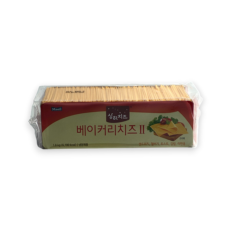 [아이스박스 포함]매일 베이커리 슬라이스치즈2 1800g 100매 : 원데이식품