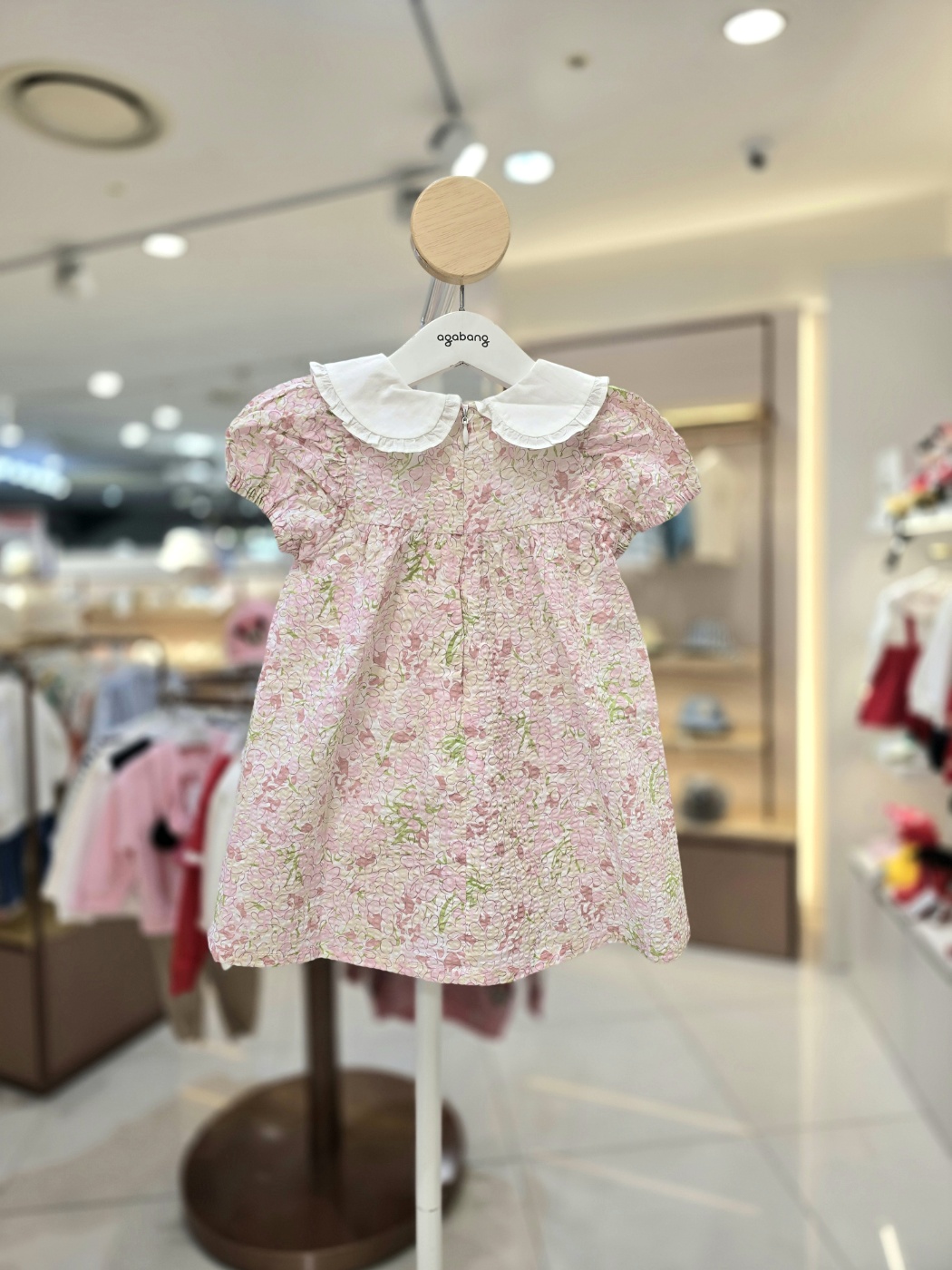 [아가방] 레아핑크플라워원피스 01R324059 : 마리오아울렛 아가방갤러리