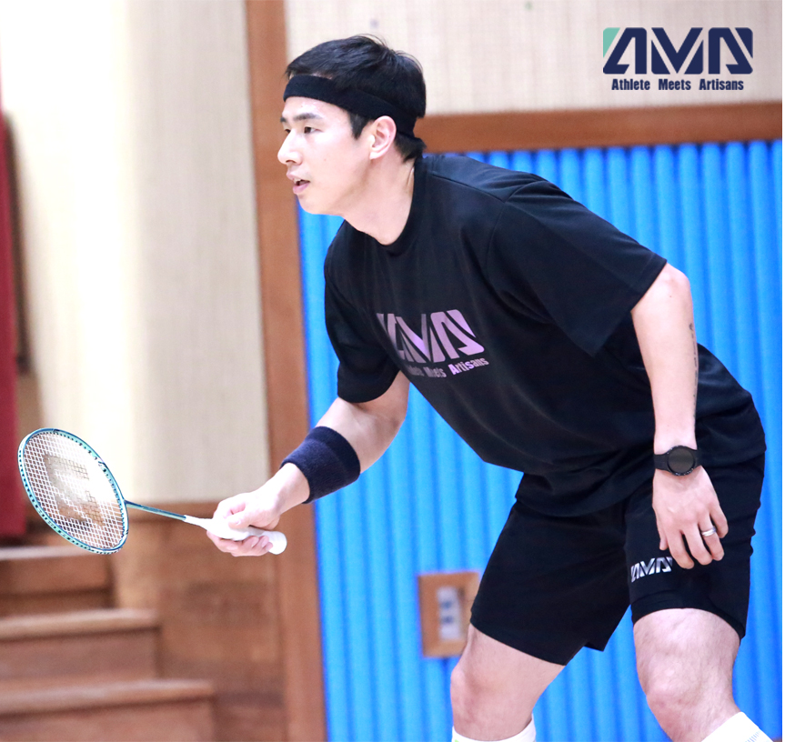 고성현 신백철 에이엠에이 기능성 반팔 블랙티셔츠 A.M.A 검정 베이직 티셔츠 : AMA Store
