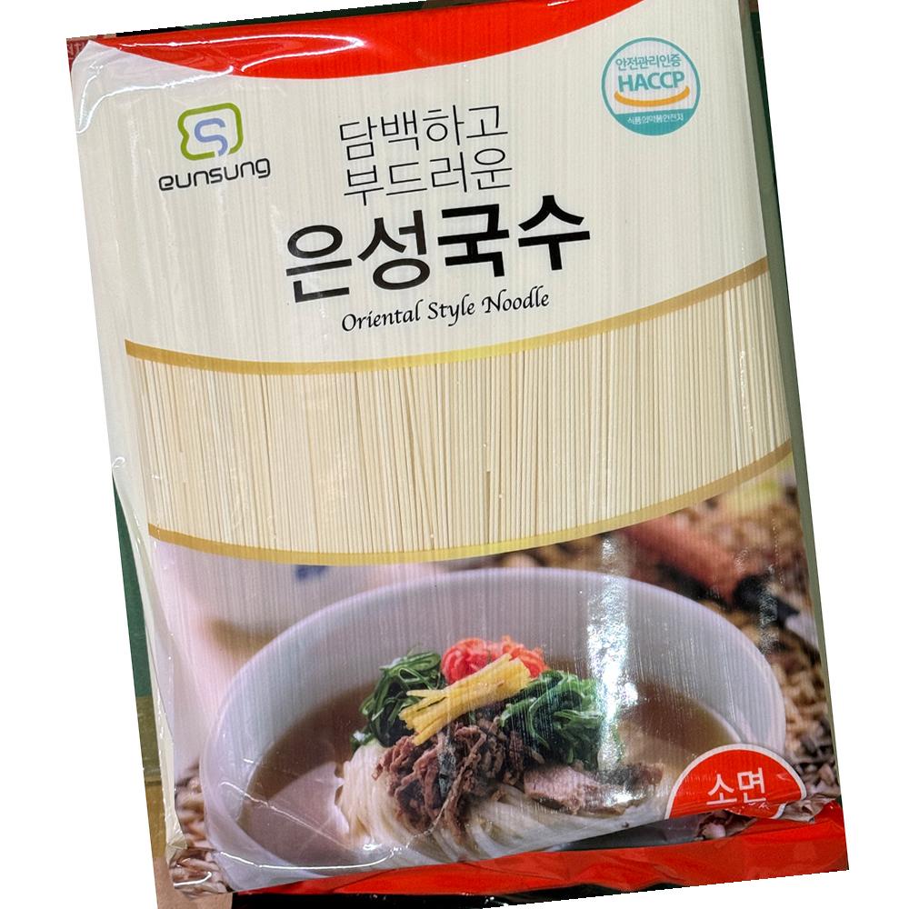 은성푸드 소면 3kg 6개 소면 면류 국수 쫄깃한 : 모두에마켓
