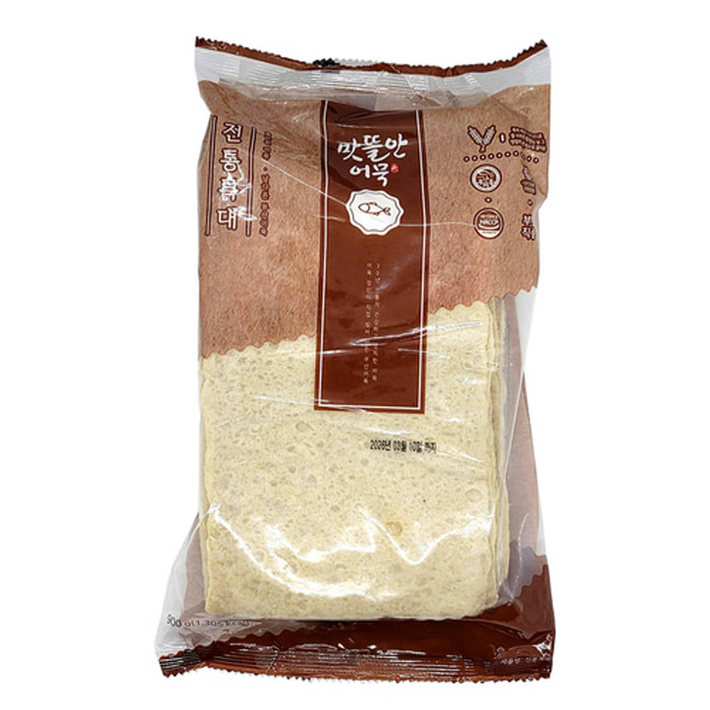 수니푸드  전통사각(5봉지)맛뜰안식품 무밀가루 글루텐프리 900g 육수 보냉백 스치로폴포장 대량주문 꼬치어묵 어묵탕 어묵볶음... 