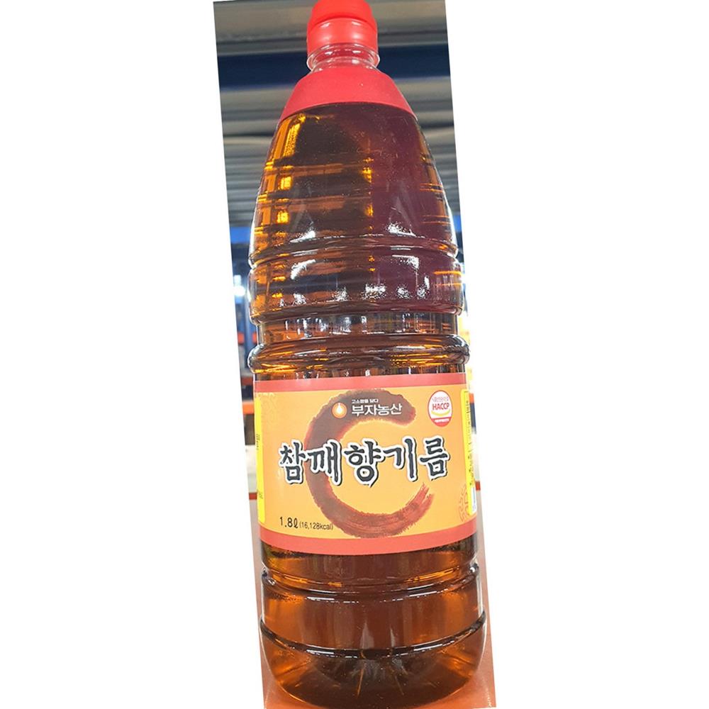 향미유 부자농산 참깨향 1.8K  식자재 대용량 식당용 업소용 식재료 : 다식자재푸드몰